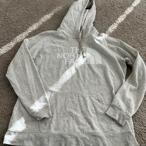 The North Face Heather Gray Women's Hoodie